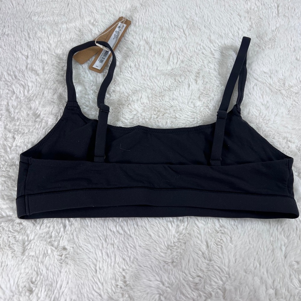SKIMS Fits Everybody Scoop Bralette Onyx Black BR-SCN-2025 Womens Size Small NEW - Picture 6 of 11